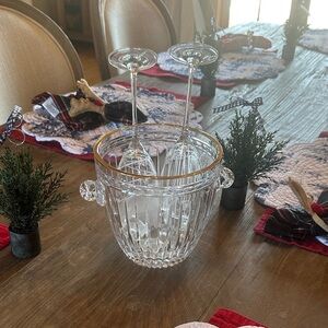 Versailles Inspired Cut Glass Ice Compote